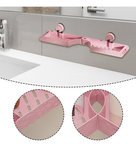 Estante De Almacenamiento Para Baño, Organizador De Rosa