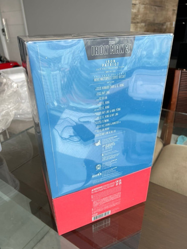 Iron Patriot - Diecast Masterpiece Mms195-d01 - Hot Toys (Usado)