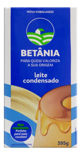 Leite Condensado Betânia Caixa 395g