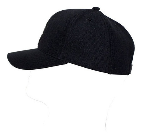 Imagem 3 de 5 de Boné Mcd Aba Curva All Black
