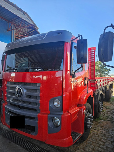 Vw 24-250 Carga Seca Bitruck 8x2 Vermelho