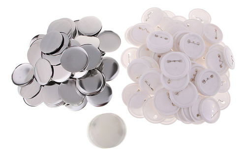 Piezas De Botones De Para Botones De Bricolaje, Insignias,