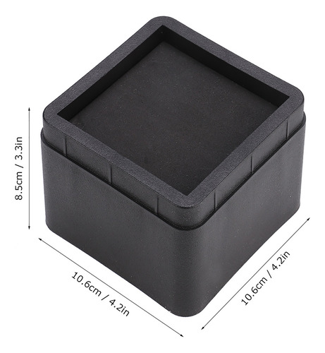 Elevadores De Cama Apilables Duraderos Para Muebles, 4 Unida