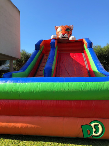 Alquiler Cancha Enjabonada Castillo Tobogan Inflable Metegol