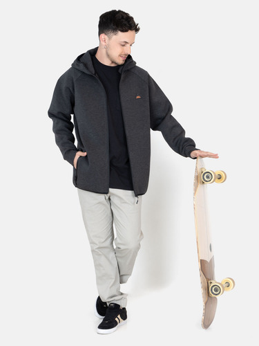 Poleron Fz Ocean Negro Hombre Maui And Sons