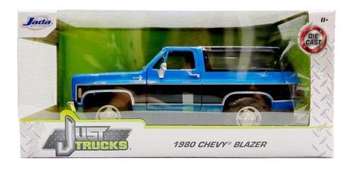 Chevrolet Blazer 1980 K5 Azul 1/24 Just Trucks Jada