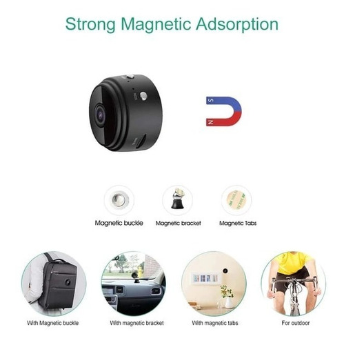 Mini Camara De 1080p , Ideal Para Poner Donde Nadie La Vea