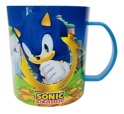 Taza Plastico Sonic 340 Ml Cresko Casa Valente