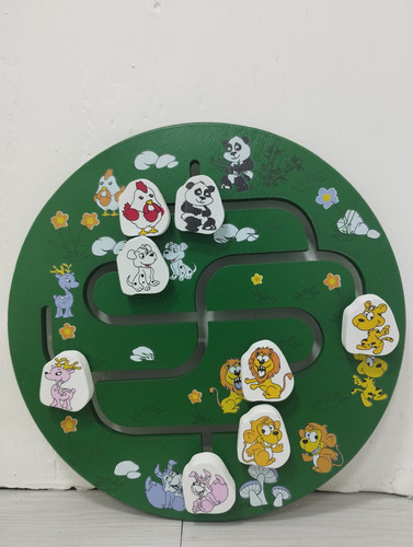 Laberinto Juguete Didactico Y Educativo Preescolar Catarina
