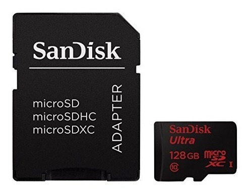 Sandisk Ultra 128gb Uhs I Class 10 Micro Sdxc Memory Card