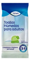 Comprar Toallas Húmedas Para Adultos Tena 3 En 1 Paquete 40 Und