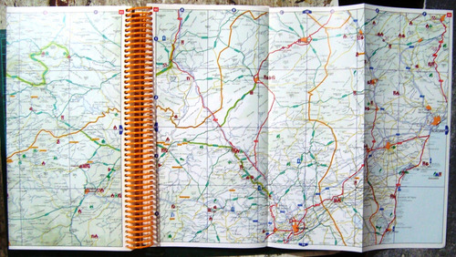 España Y Portugal Pueblos Mas Lindos Rural Etc 80 Mapas (Usado)