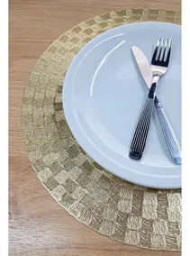 Posa Plato Centro Mesa Individual Redondo 38 Cm