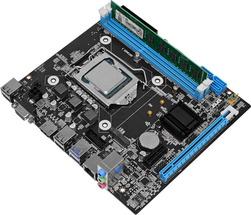 Kit Upgrade Intel Core I5 4460 16gb 1600mhz Placa Mãe H81 Cor Preto