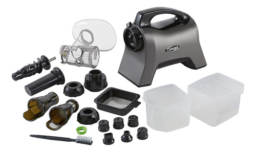 Omega Mm1500gy Exprimidor De Masticacion Medio Medico, Ex...
