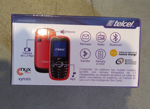Nyx Mobile Xyn305 Celular Para Refacciones (Usado)