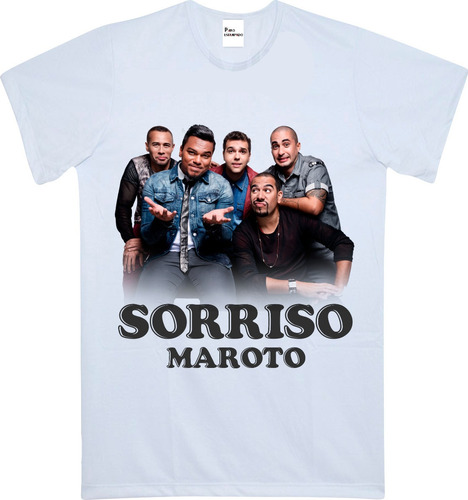 Camiseta, Baby Look, Regata Ou Almofada Sorriso Maroto 02