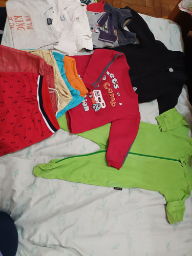 Lote De Rupa Tamanho 2minino (usado) Conservado Amarelo 18-24 M (Usado)