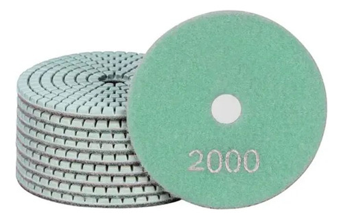 Disco Lija Pulir Marmol Granito Cuarzo #2000 #3000 Canti