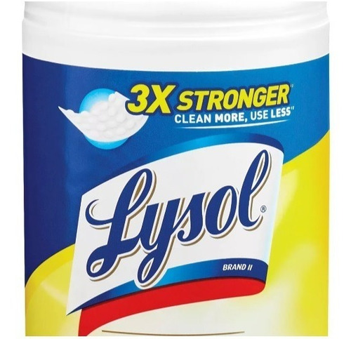 Lysol Toallitas Desinfectantes 80 Pzs