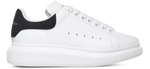 Tenis Alexander Mcqueen Talón Negro Clásico Oversized Bajos