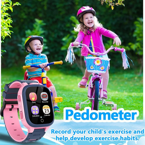 Reloj Inteligente Niños Cámara Dual Pantalla Táctil 3,9 Cm