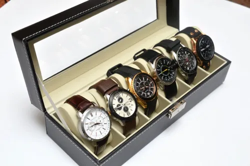 Estuche para 6 relojes hotsell