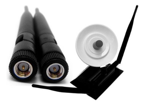 Antena Wifi Usb Alta Potencia Doble Antena Plato Direccional