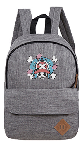 Mochila Escolar Gr G88    One Piece Logo Chopper  084