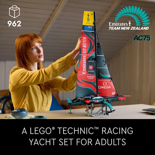 Set Lego Technic Yate Emirates Para Niños 1-5 Años-