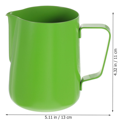 Jarra Espumadora De Leche De Acero Inoxidable, Taza Espumado