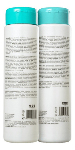 Ykas Equilibrium System Kit Pequeno Shampoo E Condicionador