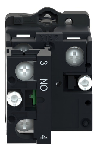 Botón de plástico frontal Impulse 1na, LED rojo, 24 vca, 22 mm