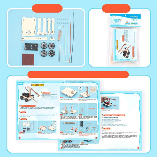 Kit De Grúa De Manivela De Bricolaje Juguetes Vástagos