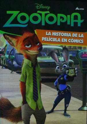 Zootopia - Comic De La Pelicula - Zootopia