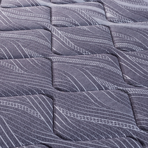King Koil Colchon Y Sommier Devon 1 Plaza Y Media 100x190x26 Resortes Bonnell Firme Gris Oscuro