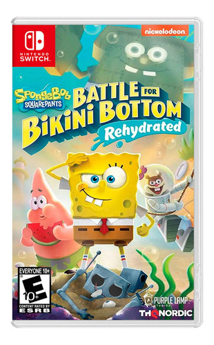 Spongebob Squarepants Battle For Bikini Nintendo Switch