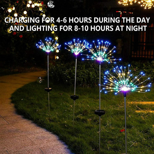 2 Luces De De Energía Solar Calle Cadena Lámpara De 150