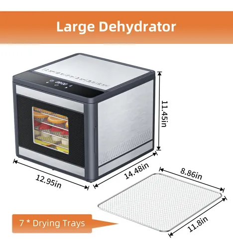 Máquina Deshidratadora De Alimentos Tinana Acero Inoxidable