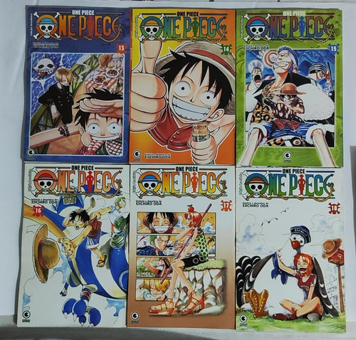 Coleção Lote One Piece, Mangá Conrad, 1 Ao 22 (Usado)