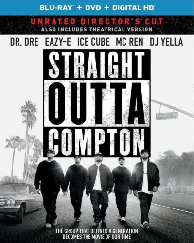 Recto Outta Compton Blu-ray + Dvd + Digital Hd Con Ultraviol