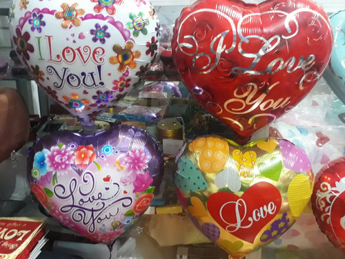 Globos Metálicos - 45 Cms, Incl. Paliglo. Ciento