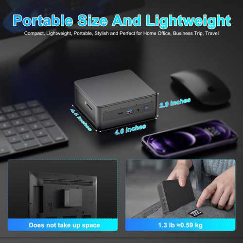 Mini Pc Intel Nuc 11 Panther Canyon, 11.º Intel Core Ig7, 16