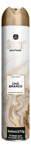 Odorizador De Ambientes Spray Chá Branco 360ml Secar