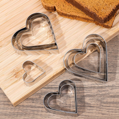 Molde De Acero Inoxidable Para Cortar Galletas En Forma De C