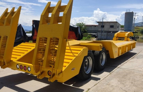 Semi Remolque Low Boy Cama Baja Dos Ejes