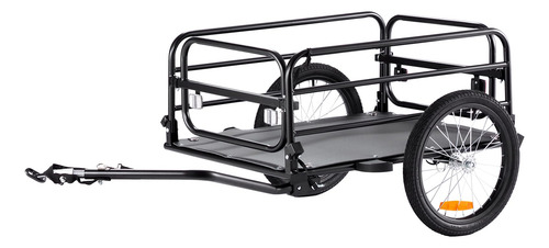 Bike Cargo Trailer Vevor 160kg Load Capacity Foldable 16''