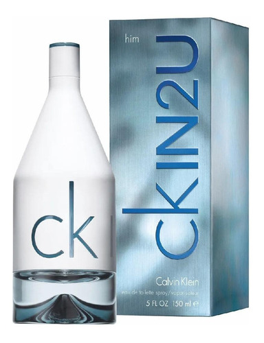 Calvin Klein Ck In2u Eau De Toilette 150 ml Para Hombre