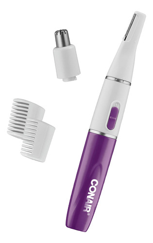 Recortadora Delineador Facial Conair Ceja Nariz Rostro Cara Color Morado / Blanco