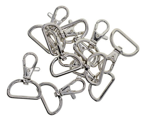 Anillos Clave Divididos Broches Giratorios Corchete Segundo